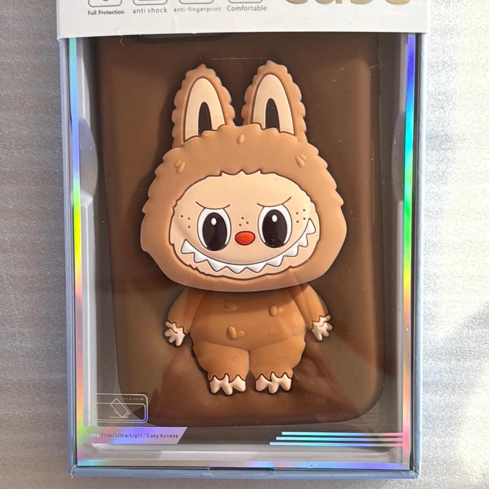 Labubu NEW Brown Phone Case for iPhone 15 Pro Max - Picture 4 of 5